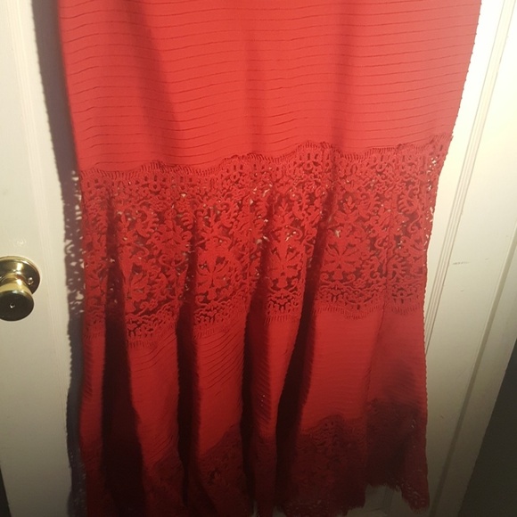 Tasdashi Shoji red full length dress - Picture 9 of 10